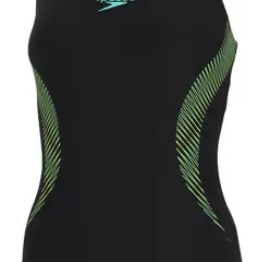 Malla SPEEDO (negro líneas lima)