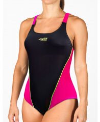 Malla Speed c/recorte (negra y rosa)