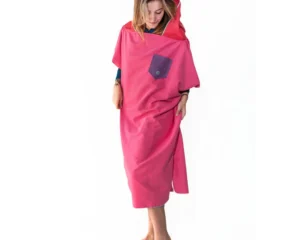 Poncho cambiador ORIGAMI (rosa)