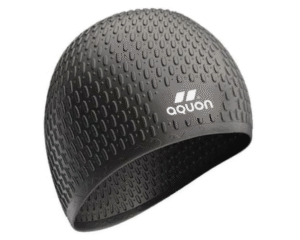 Gorro silicona Bubble pelo largo (negro) AQUON